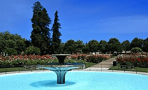 Municipal Rose Garden Fountain San Jose CA